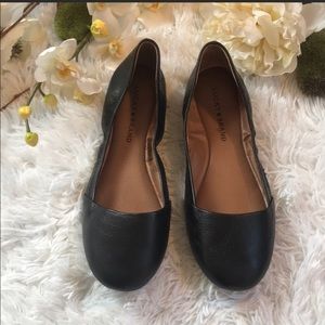 Beautiful Lucky Brand Black flats